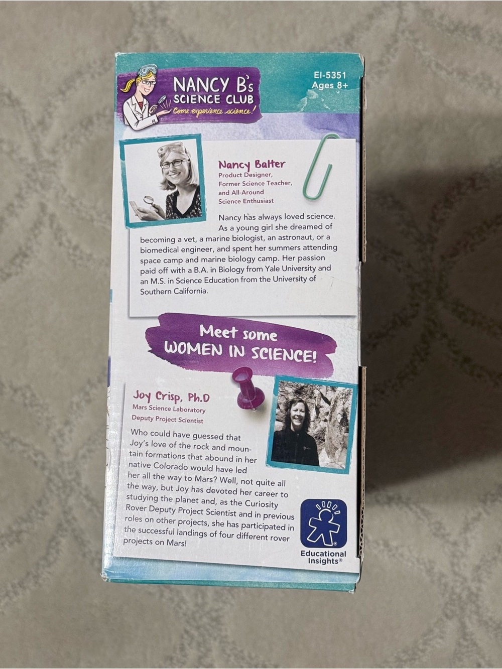 Nancy B's Moonscope Telescope in Teal & Purple - Kids Learning Toy - Picture 6 of 6